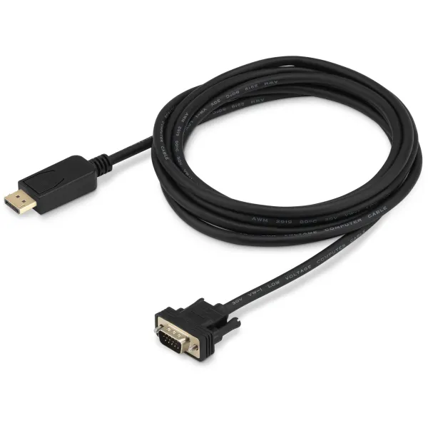 Кабель аудио-видео Buro (DisplayPort (m), VGA (m), 3м)