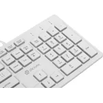 Клавиатура Oklick 550ML White USB (классическая мембранная, 104кл)