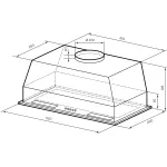 Вытяжка Lex Hyper 600 Inverter BL