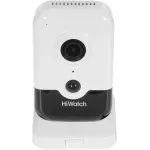 Камера видеонаблюдения HiWatch DS-I214(B) (2,8 мм) (IP, внутренняя, кубическая, 2Мп, 2.8-2.8мм, 1920x1080, 25кадр/с)
