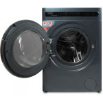 Стиральная машина Kraft TCH-HD8529SDB(фронтальная средняя, класс стирки/отжима/э.потребления: A/C/A+++ , макс: 8кг, 1400 об/мин, инвертер, защита: полная, 60x84.7x43см, серый)