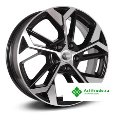 КиК Haval F7_F7x КС1062 R17/6.5J PCD 5x114,3 ET 40 ЦО 64,1 черный с полированной лицевой поверхностью