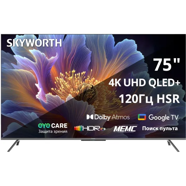 QLED-телевизор Skyworth 75Q66H (75