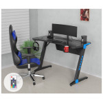 Письменный Cactus CS-GTIZ-BK-CARBON-RGB