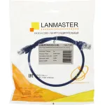 Патч-корд Lanmaster LAN-PC45/U5E-0.5-BL