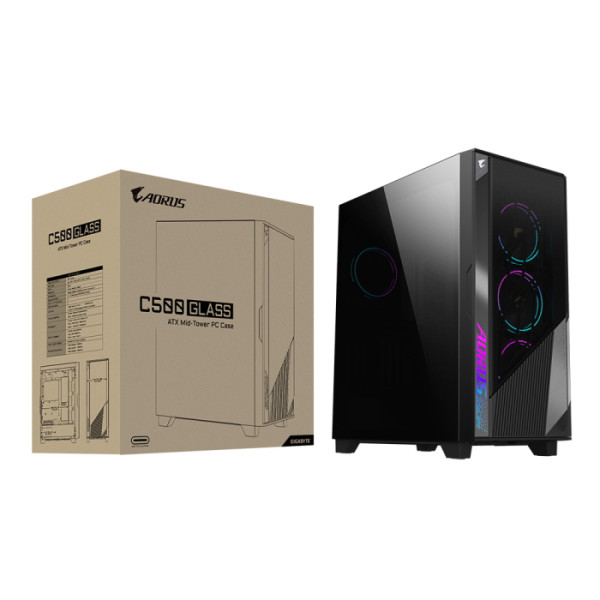 Корпус Gigabyte AORUS C500G ST (Midi-Tower)