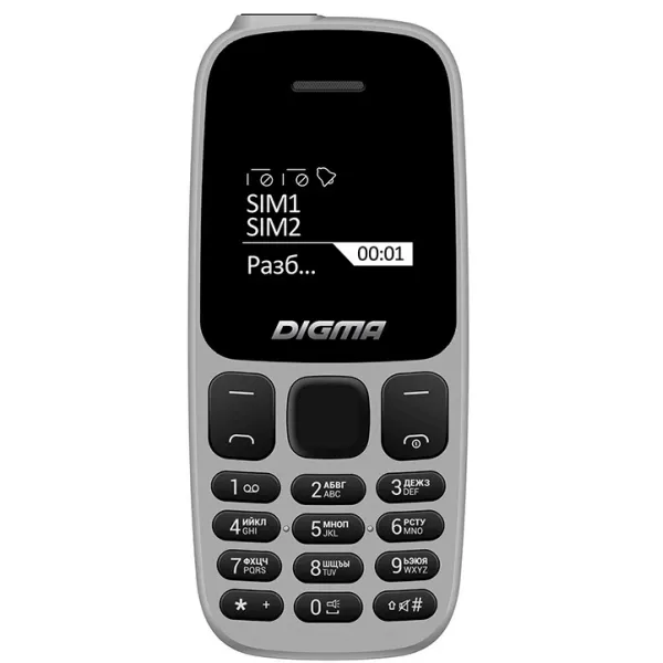 Digma A106 (98x68, 2 mini SIM, 32Мб)