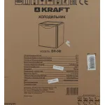 Холодильник Kraft BR 50I (A+, 1-камерный, объем 50:47/3л, серебристый)