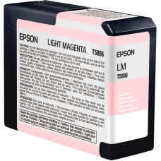 Чернильный картридж Epson T580600 (светло-пурпурный; 80стр; 80мл; St Pro 3800)