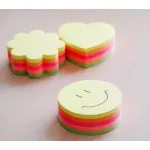 Блок самоклеящийся Hopax 21356 (бумага, сердце, 64x67мм, 250листов, 70г/м2, 5цветов)