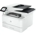 МФУ HP LaserJet Pro 4103dw (лазерная, черно-белая, A4, 512Мб, 40стр/м, 1200x1200dpi, авт.дуплекс, 80'000стр в мес, RJ-45, USB, Wi-Fi)