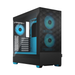 Корпус Fractal Design Pop Air RGB Cyan Core TG Clear Tint (Midi-Tower, 1x120мм)