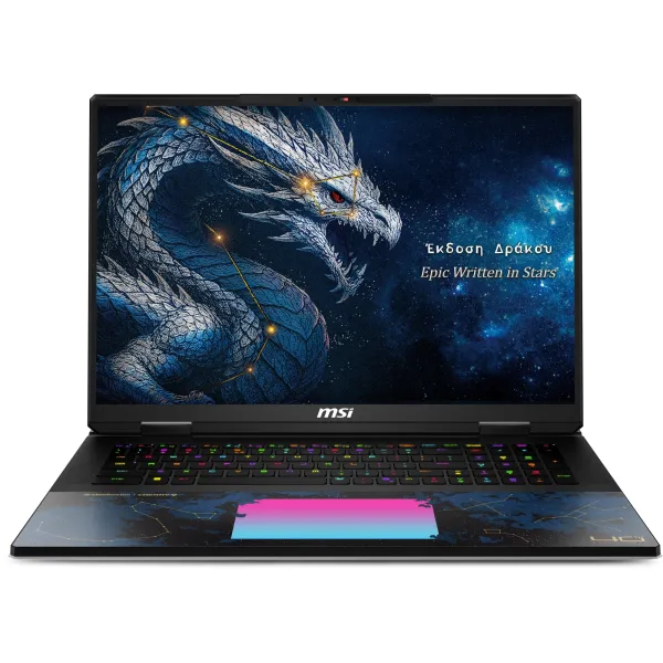 Ноутбук MSI Titan Dragon Edition 18 HX A2WJ-1251RU (Intel Core Ultra 9 290HX Plus 2.7 Ггц/96 ГБ DDR5 6400 МГц/18