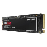 Жесткий диск SSD 250Гб Samsung 980 Pro (M.2, 6400/2700 Мб/с, 600000 IOPS, PCI-E, 512Мб, для ноутбука и настольного компьютера)