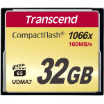 Карта памяти CF 32Гб Transcend (160Мб/с, 1000x)