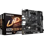 Материнская плата Gigabyte A520M DS3H V2 (AM4, AMD A520, 4xDDR4 DIMM, microATX, RAID SATA: 0,1,10)