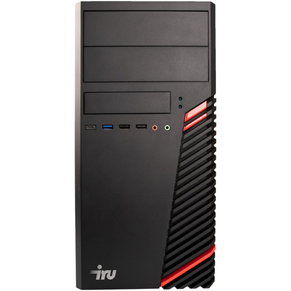 ПК IRU 310 (Core i3 12100 3300МГц, DDR4 16Гб, SSD 256Гб, Intel UHD Graphics 730, Windows 11)