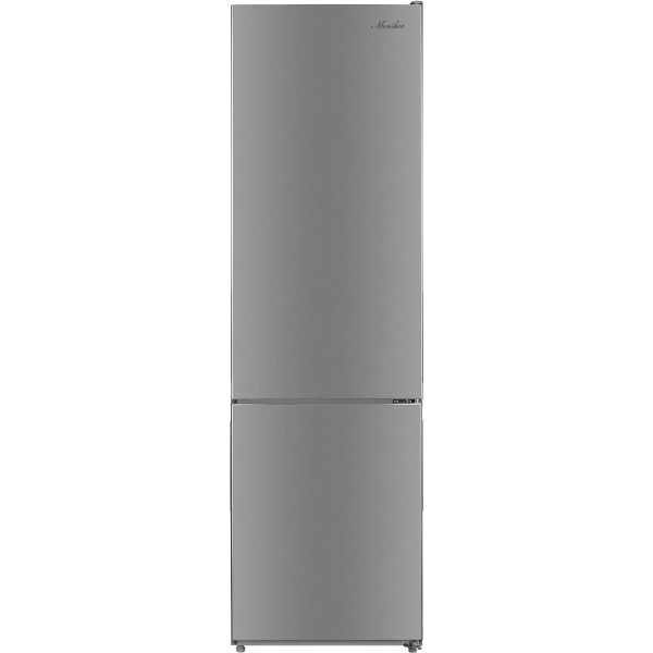 Холодильник Monsher MRF 61201 Argent (No Frost, A+, 2-камерный, объем 331:245/86л, 59,5x201x63см, серебристый)