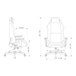 Кресло игровое Knight N1 Fabric