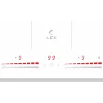 Индукционная варочная поверхность Lex EVI 641C WH