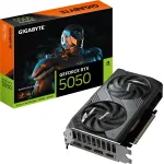 Видеокарта GeForce RTX 5050 2572МГц 8Гб Gigabyte (GDDR6, 128бит)