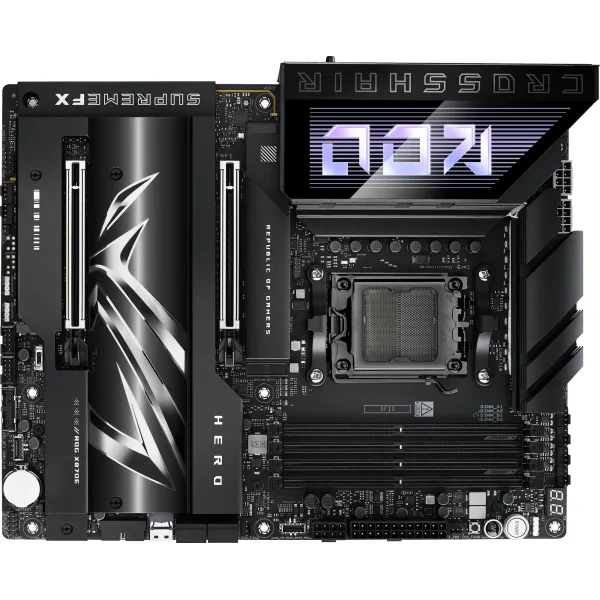 Материнская плата ASUS ROG CROSSHAIR X870E HERO (AM5, AMD X870E, xDDR5 DIMM, ATX, RAID SATA: 0,1,5,10)