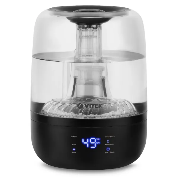 Увлажнитель воздуха VITEK VT-2352(ультразвуковой, 20кв.м, 25Вт, 200мл/ч, 2,8л)