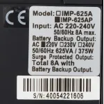 ИБП Powercom Imperial IMP-625AP (интерактивный, 625ВА, 375Вт, 3xIEC 320 C13 (компьютерный))