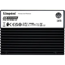 Жесткий диск SSD 3,84Тб Kingston (U.2, 14000/5800 Мб/с, 300000 IOPS, PCIe 5.0 x4, для сервера)