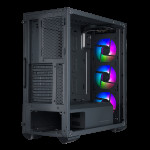 Корпус Cooler Master MasterBox TD500 Mesh Black (Midi-Tower, 3x120мм)