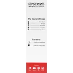Наушники Koss Sporta Pro (проводные накладные оголовье открытые, 1.2м, 3.5 мм)