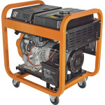Электрогенератор Carver PPG-11000DE (дизельный, однофазный, пуск ручной/электрический, 10,4/8,5кВт, непр.работа 6ч)