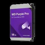 Жесткий диск HDD 14Тб Western Digital Purple Pro (3.5