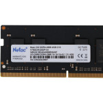 Память SO-DIMM DDR4 4Гб 2666МГц Netac (21300Мб/с, CL19, 260-pin, 1.2 В)