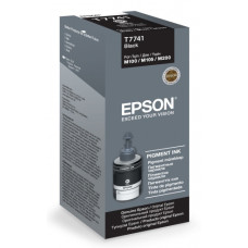 Чернильный картридж Epson C13T77414A (черный; 140стр; 140мл; M100, 105, 200)