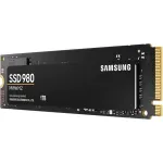 Жесткий диск SSD 1Тб Samsung 980 (2280, 3500/3000 Мб/с, 480000 IOPS, PCIe 3.0 x4 (NVMe), для ноутбука и настольного компьютера)