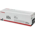 Тонер-картридж Canon 055 BK (черный; 2300стр; LBP663Cdw, LBP664Cx, MF746Cx, MF742Cdw, MF744Cdw)