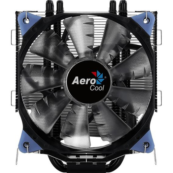 Кулер для процессора Aerocool Verkho5 (алюминий+медь, 27дБ, 120x120x25мм, 4-pin)