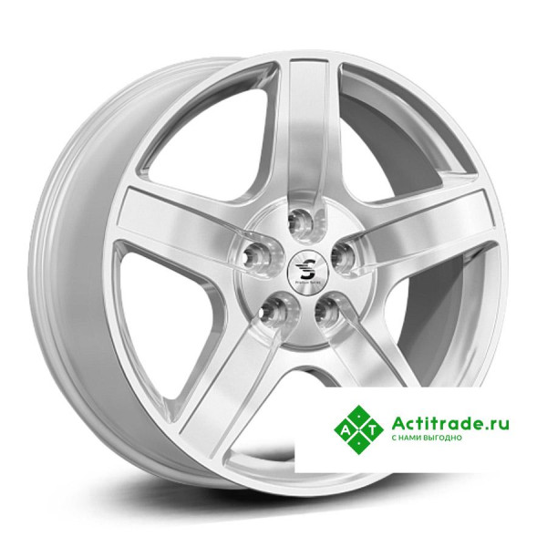 Premium Series КР008 Defender R20/8.5J PCD 5x120 ET 41,5 ЦО 72,6 насыщенный серебристый