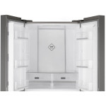 Холодильник Weissgauff WCD 450 X NoFrost Inverter (No Frost, A+, 2-камерный, Side by Side, инверторный компрессор, нержавеющая сталь)
