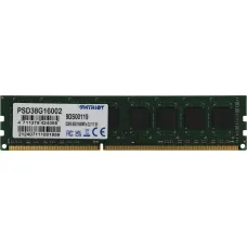 Память DIMM DDR3 8Гб 1600МГц Patriot Memory (12800Мб/с, CL11, 240-pin, 1.5 В) [PSD38G16002]