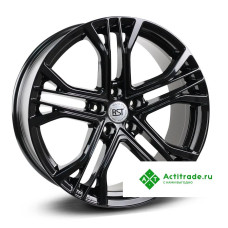RST R029 R19/8.5J PCD 5x120 ET 30 ЦО 66,1 черный глянцевый
