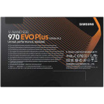 Жесткий диск SSD 1Тб Samsung 970 EVO Plus (2280, 3500/3300 Мб/с, 550000 IOPS, PCI-E, 1024Мб, для ноутбука и настольного компьютера)