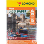 Бумага Lomond 0300241 (A4, 170г/м2, для лазерной печати, двусторонняя, матовая, 250л)