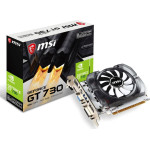 Видеокарта GeForce GT 730 902МГц 2Гб MSI (PCI-E x16, GDDR3, 128бит, 1xDVI, 1xHDMI)