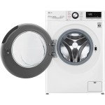 Стиральная машина LG TW4V3RS6W(фронтальная полноразмерная, класс стирки/отжима/э.потребления: A/B/A , макс: 10,5кг, 1400 об/мин, инвертер, 60x85x56.5см, белый)
