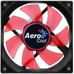 Кулер для корпуса Aerocool Motion 8 Red-3P (25,3дБ, 80x80x25мм, 3-pin)