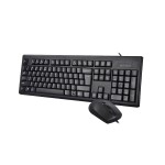 Клавиатура и мышь A4Tech KRS-8372 Black USB (классическая мембранная, 104кл, светодиодная, кнопок 3, 1200dpi)