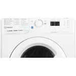Стиральная машина Indesit BWSA 6109 WWV(фронтальная средняя, класс стирки/отжима/э.потребления: A/C/A+ , макс: 6кг, 1000 об/мин, инвертер, 59.5x85x43.5см, белый)