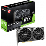 Видеокарта GeForce RTX 3060 1680МГц 12Гб MSI VENTUS OC (PCI-E, GDDR6, 192бит, 1xHDMI, 3xDP)